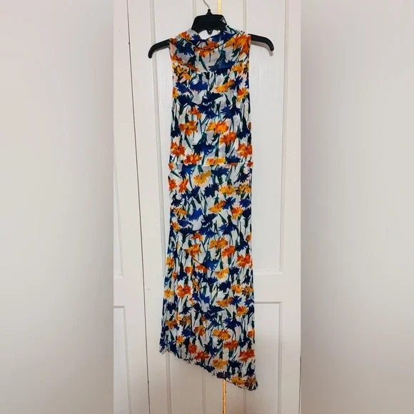 Diane von Furstenberg Blue Lovinia Sheath Dress